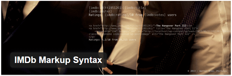 imdb-markup-syntax