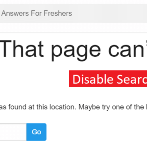 disbale-search-function